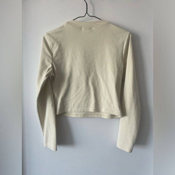 cropped graphic long tee - Picture 2 of 2